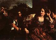  Giovanni Francesco  Guercino Semiramis Receiving Word of the Revolt of Babylon china oil painting reproduction